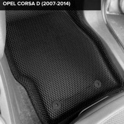 3D коврики EVA с бортами Opel Corsa D (2006-2014)