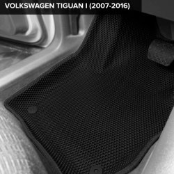 3D коврики EVA с бортами Volkswagen Tiguan I (2006-2016)