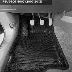 3D коврики EVA с бортами Peugeot 4007 (2007-2012)