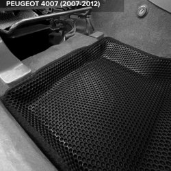 3D коврики EVA с бортами Peugeot 4007 (2007-2012)