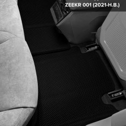 3D коврики EVA с бортами Zeekr 001 (2021-н.в)