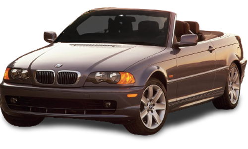 2D коврики EVA в салон на BMW 3 E46 кабриолет (1998-2007)