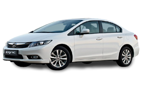 2D коврики EVA в салон  на Honda Civic IX седан (2011-2015)