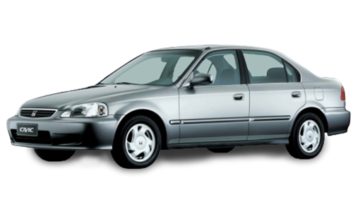 2D коврики EVA в салон на Honda Civic VI седан (1995-2002)