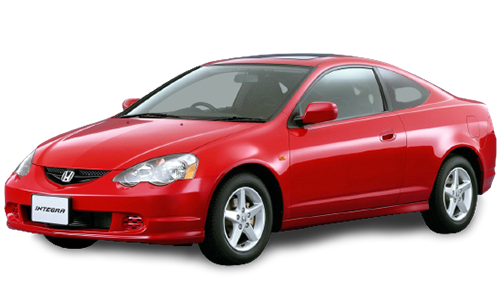 2D коврики EVA в салон  на Honda Integra IV DC5, правый руль (2001-2006)
