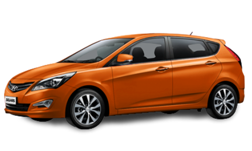2D коврики EVA в салон и багажник  на Hyundai Solaris I хэтчбек (2010-2017)