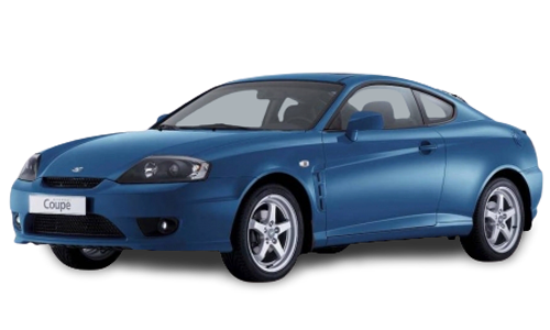 2D коврики EVA в салон и багажник на Hyundai Tiburon II (2001-2007)