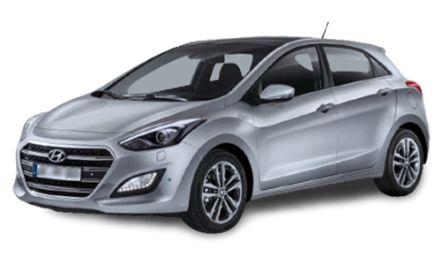 3D коврики EVA с бортами в салон на Hyundai i30 II GD (2011-2017)