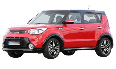 3D коврики EVA с бортами в салон  на Kia Soul II (PS) (2013-2019)
