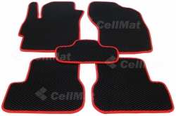 2D коврики EVA в салон и багажник  на Mitsubishi Lancer X седан (2007-2017)