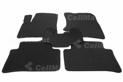 2D коврики EVA в салон и багажник  на Audi Q7 I, 5 мест (2005-2015)