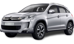 2D коврики EVA в салон  на Citroen C4 Aircross (2012-2017)