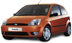 2D коврики EVA в салон  на Ford Fiesta Mk5 (2002-2008)
