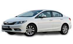 2D коврики EVA в салон  на Honda Civic IX седан (2011-2015)