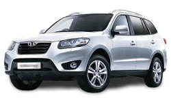 2D коврики EVA в салон и багажник  на Hyundai Santa Fe II рестайлинг, корейская сборка (2009-2012)