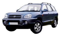 3D коврики EVA с бортами в салон  на Hyundai Santa Fe I Classic (2007-2013)
