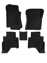 3D коврики EVA с бортами в салон  на Mitsubishi Pajero IV 5D (2006-н.в.)