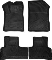 3D коврики EVA с бортами в салон  на GAC GS3 II (2022-н.в)