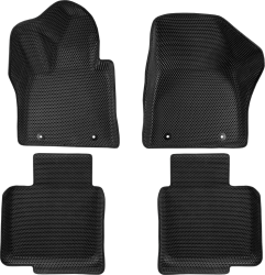 3D коврики EVA с бортами в салон  на Zeekr X 4 места (2023-н.в)